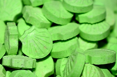 MDMA Pills Green Shell 200mg